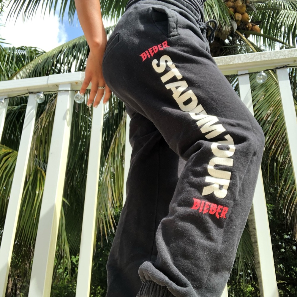 Justin Bieber sweatpants